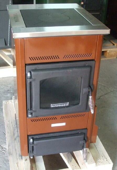 PIEC KUCHENNY TERMOMONT TEMY ES-10 Z FUNKCJĄ C.O. 10 KW.