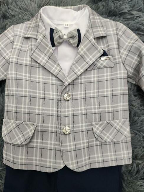 garniturek do do chrztu dla chłopca