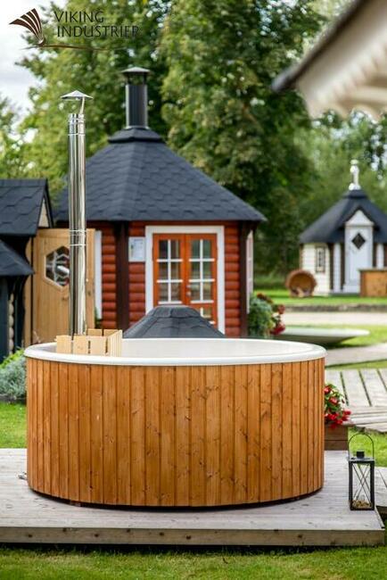 Balia kąpielowa Wanna Hot Tub Bania Sauna fiberglass