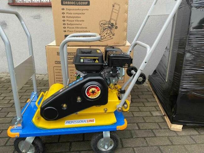 Archiwalne Zagęszczarka Dro-Masz DRB90C 90kg Mocna 18kN +
