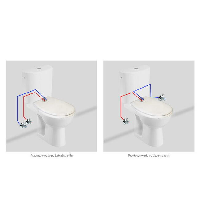 Deska z funkcją bidetu