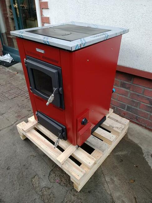 PIEC KUCHENNY TERMOMONT TEMY ES-15 Z FUNKCJĄ C.O. 15 KW.
