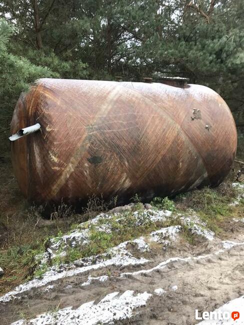 Zbiornik z włókna szklanego i żywicy - woda, nawóz, szambo o