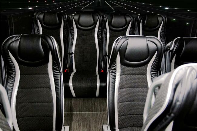 duży bus 24 os. VIP Września Poznań Gniezno Środa Wlkp