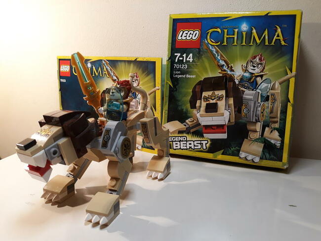 Lego Chima 70230 Plemię Niedźwiedzi + 70123 Lew + gratisy
