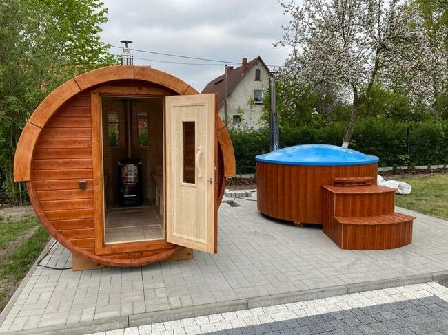 Balia kąpielowa Wanna Hot Tub Bania Sauna fiberglass