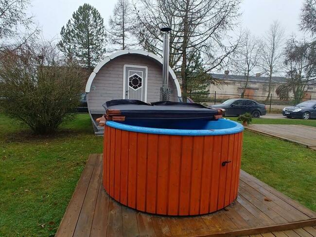 Balia kąpielowa Wanna Hot Tub Bania Sauna fiberglass
