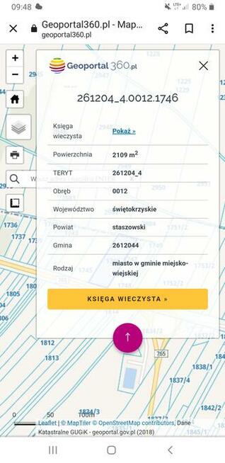 Sprzedam działke budowlaną