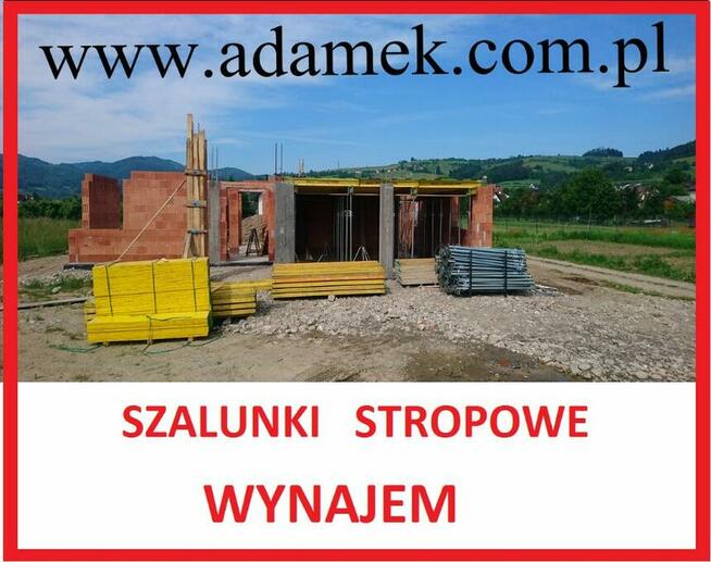 ADAMEK. Stemple, Szalunki stropowe. WYNAJEM. PERI. DOKA