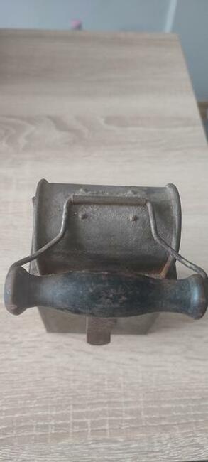 Ładna stara lampa kolejowa sygnowana