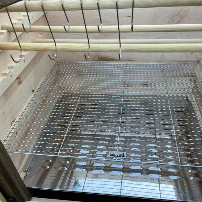 Wędzarnia Dwudrzwiowa OLCHOWA TW654L/110 Kolor Bezbarwny/Palisander