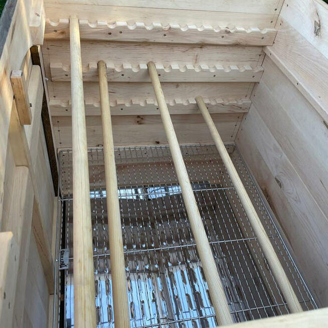 Wędzarnia Dwudrzwiowa OLCHOWA TW654L/110 Kolor Bezbarwny/Palisander