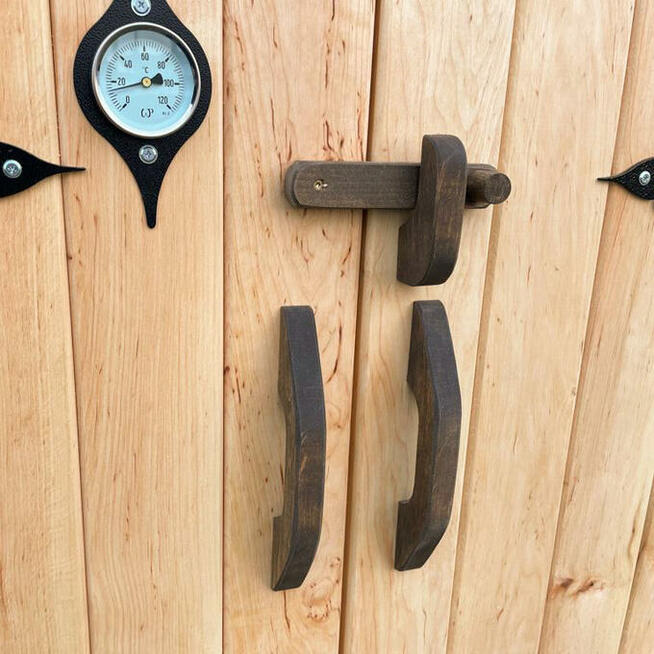 Wędzarnia Dwudrzwiowa OLCHOWA TW654L/110 Kolor Bezbarwny/Palisander