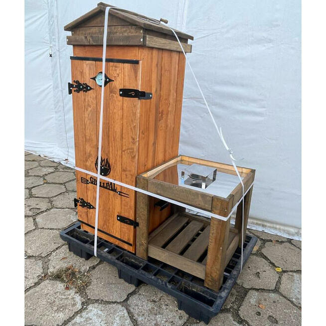 Wędzarnia OLCHOWA OD265L/125 GRILLPAL Kolor Sosna