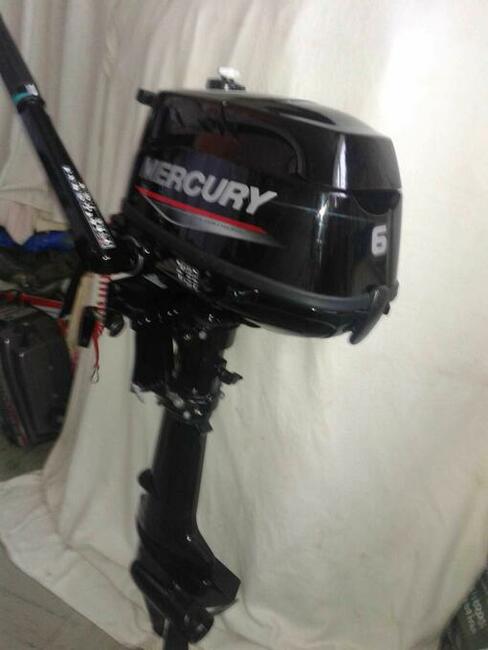 silnik zaburtowy MERCURY 6 jak nowy 4-suw ponton łódka