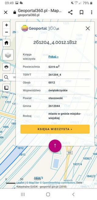 Sprzedam działke budowlaną