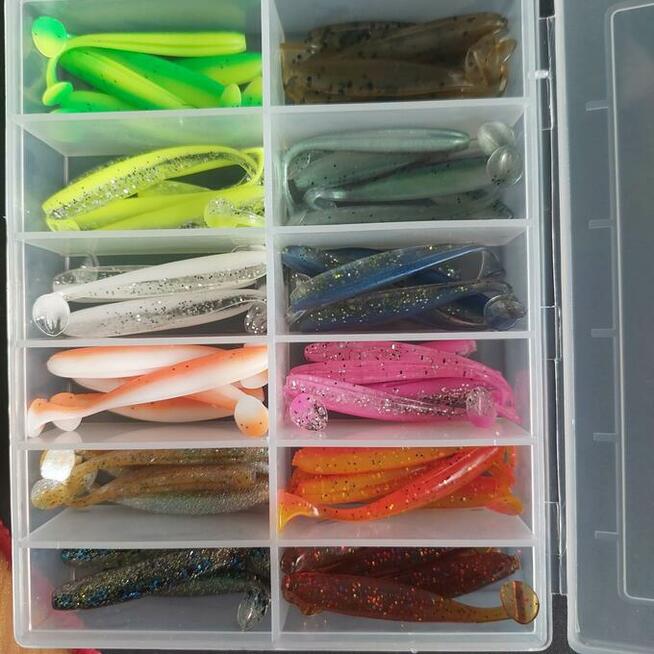 Easy Shiner 5 cm 5,5 cm - mix 60 szt. (12 kolorów) #okon