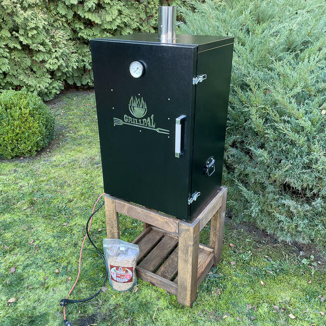 Wędzarnia Elektryczna Automatyczna EMD172L/110 + Stołek Kolor Palisander