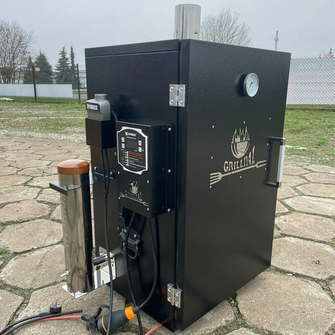 Wędzarnia Elektryczna Automatyczna EMD172L/110 + Stołek Kolor Palisander