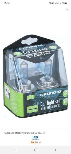 Żarówki H7 12 Volt 55 Watt Xsenon Blue Grundig