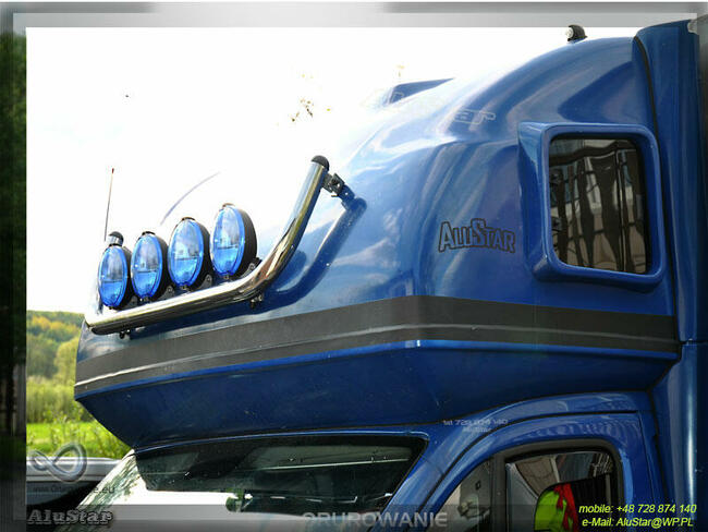 Halogeny na Orurowanie Dachowe Dalekosiezne 12v 24v