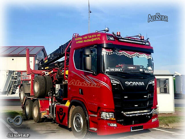 SCANIA ORUROWANIE z LED