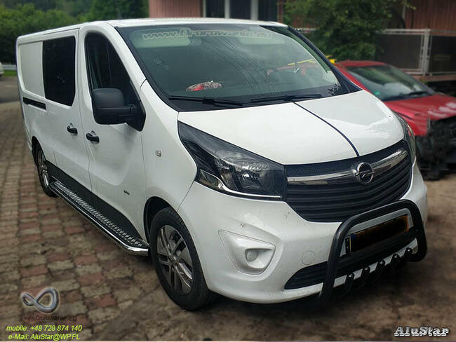 Trafic Vivaro Orurowanie Fiat Talento z Halogenami