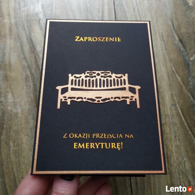 Zaproszenia z tyt odejścia na emeryturę