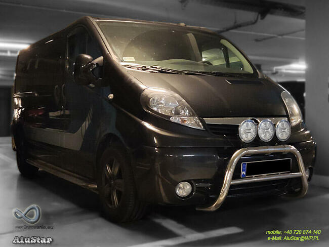 Trafic Vivaro Orurowanie Fiat Talento z Halogenami