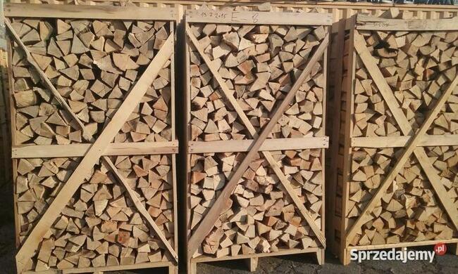 GOTOWE DO PALENIA Suche Drewno Kominkowe Buk Grab Dąb Ursus
