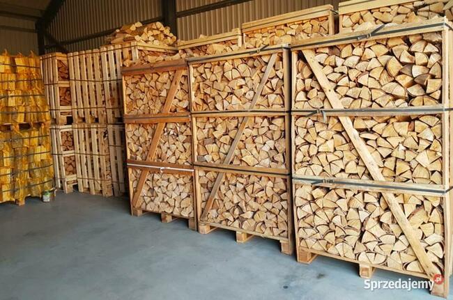 GOTOWE DO PALENIA Suche Drewno Kominkowe Buk Grab Dąb Ursus