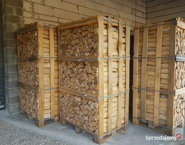GOTOWE DO PALENIA Suche Drewno Kominkowe Buk Grab Dąb Ursus
