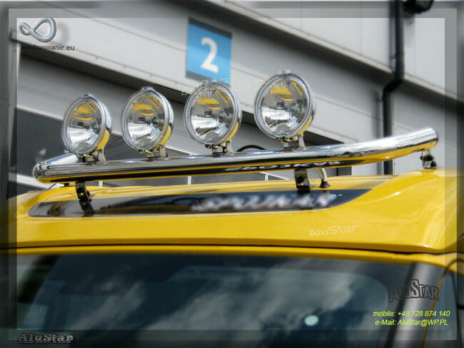 Halogeny na Orurowanie Dachowe Dalekosiezne 12v 24v