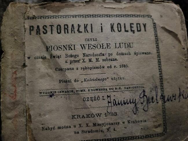 Pastorałki I Kolędy KRAKÓW 1883 rok.