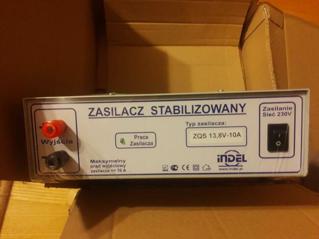 Zestaw stacja bazowa CB radio President antena 5/8 zasilacz