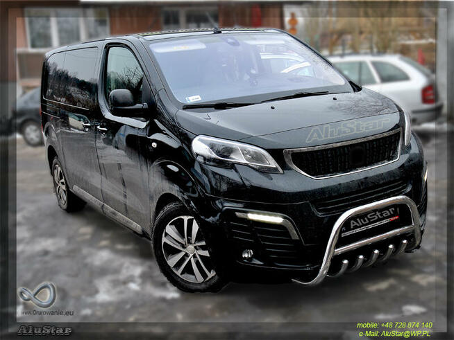 Peugeot Expert, Citroën Jumpy, Opel Vivaro Orurowanie