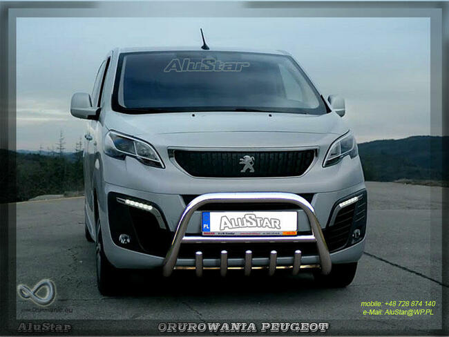 Peugeot Expert, Citroën Jumpy, Opel Vivaro Orurowanie