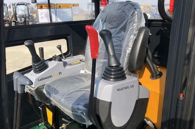 MINIKOPARKA WOLF WE18 -Silnik KUBOTA / LAIDONG