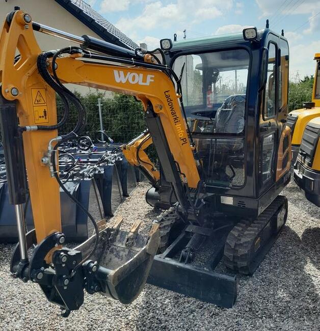 MINIKOPARKA WOLF WE18 -Silnik KUBOTA / LAIDONG