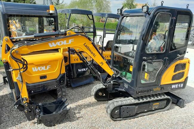 MINIKOPARKA WOLF WE18 -Silnik KUBOTA / LAIDONG