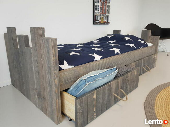 Łóżko ARTUR 90X200 cm z szufladami