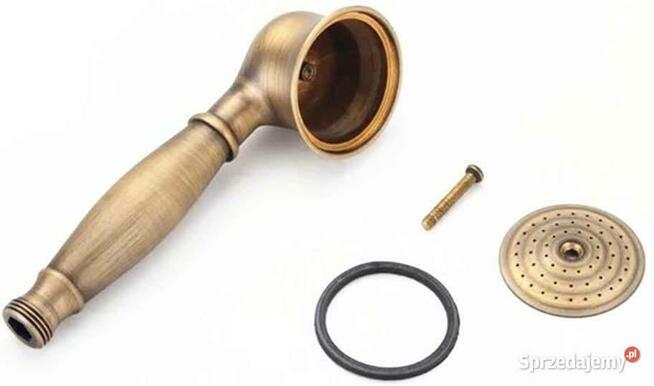 Słuchawka prysznicowa Retro, brąz antyczny - mosiadz
