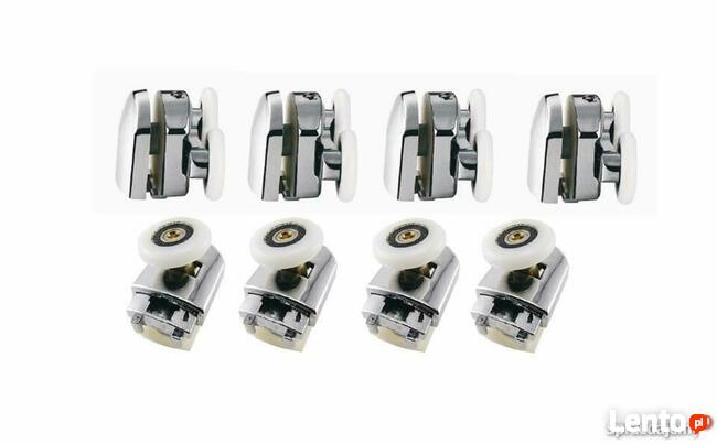 CHROM ROLKI DO KABINY PRYSZNICOWEJ 23 mm CH1