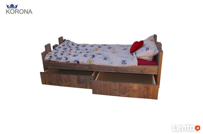 Łóżko ARTUR 90X200 cm z szufladami