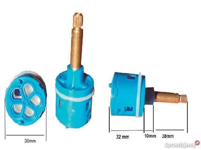 GŁOWICA PRZEŁĄCZNIKA 5-FUNKCJI do kabin i paneli prysznicow.