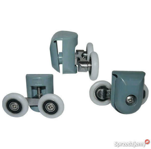 Rolki podwójne do kabin prysznicowych 23/ 25mm