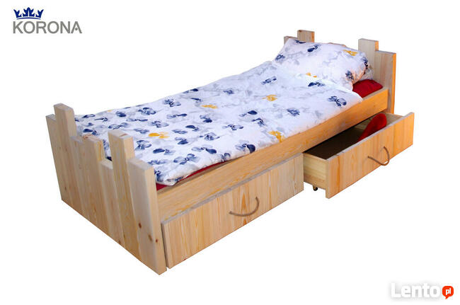 Łóżko ARTUR 90X200 cm z szufladami