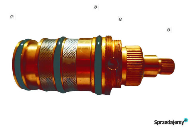 Aqua-Tek 89mm ZAWÓR GŁOWICA TERMOSTATYCZNA TERMOSTAT DO BATE