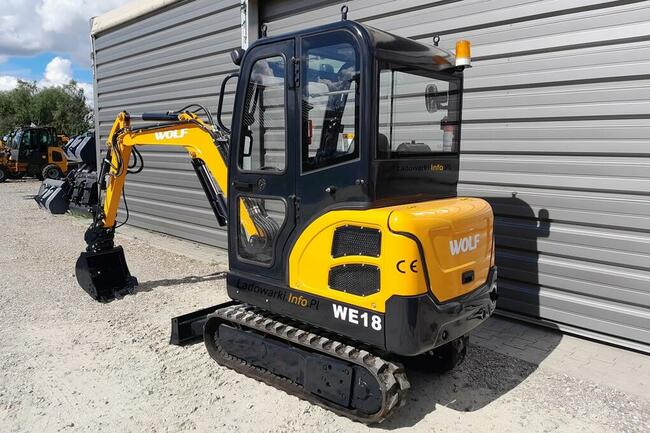 MINIKOPARKA WOLF WE18 -Silnik KUBOTA / LAIDONG