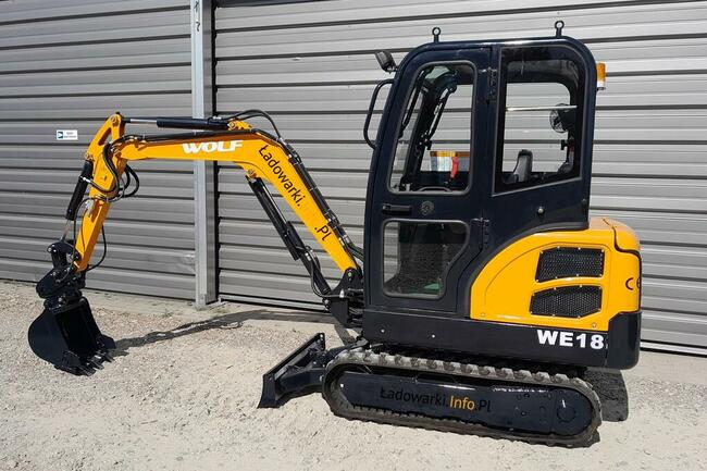 MINIKOPARKA WOLF WE18 -Silnik KUBOTA / LAIDONG